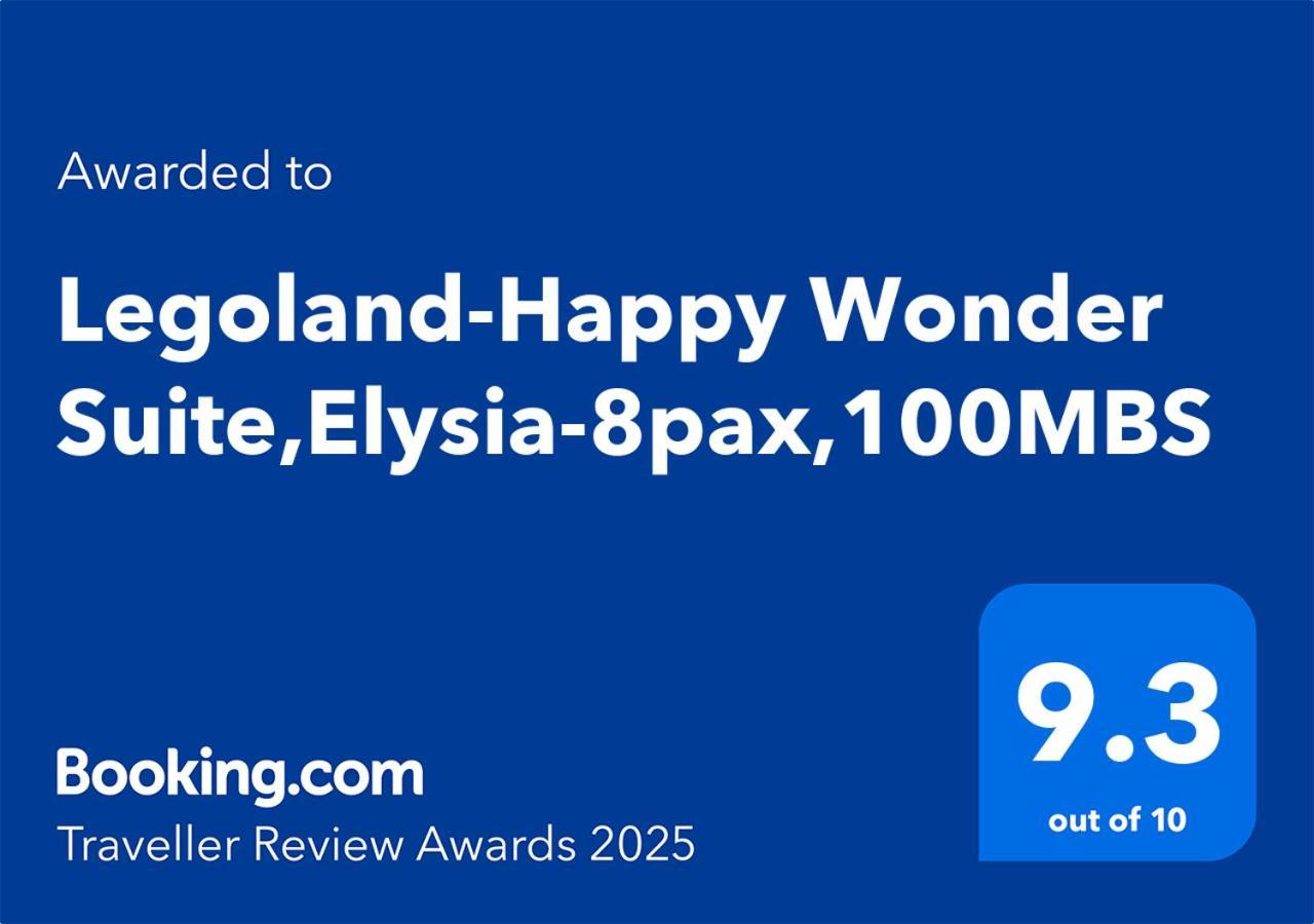 Legoland-Happy Wonder Suite,Elysia-8Pax,100Mbs Нусаджая Екстериор снимка
